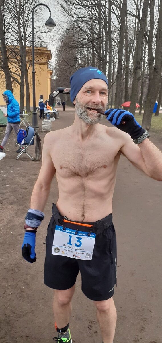 Седьмой час суточного забега. Позади 60 км