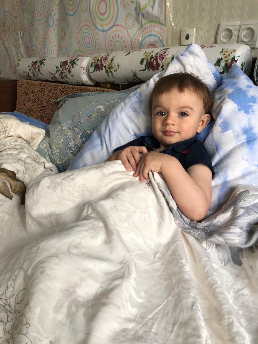 Тут уже полтора. Готов укладываться на дневной сон