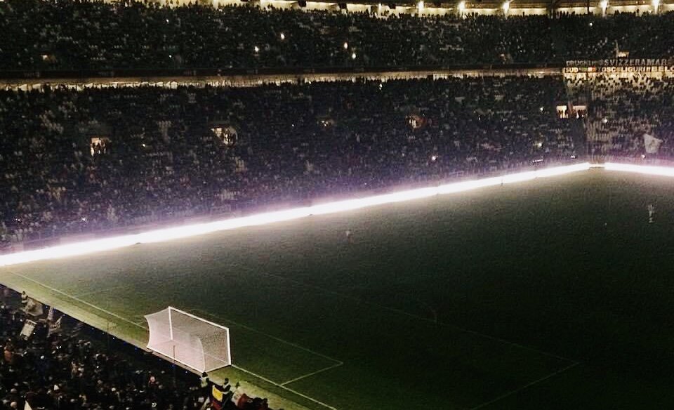 стадион Juve, который теперь называется Allianz, с кем тогда играли — не помню 😳 (фото — Piano Piano)