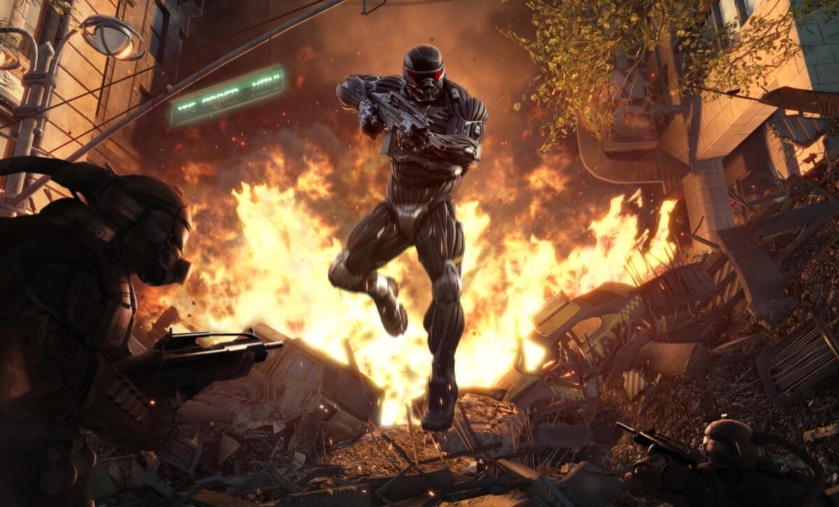 Crysis 2 был гораздо лучше в геймплее, но графически прогресс минимален из за одновременного выхода на PS3/X360