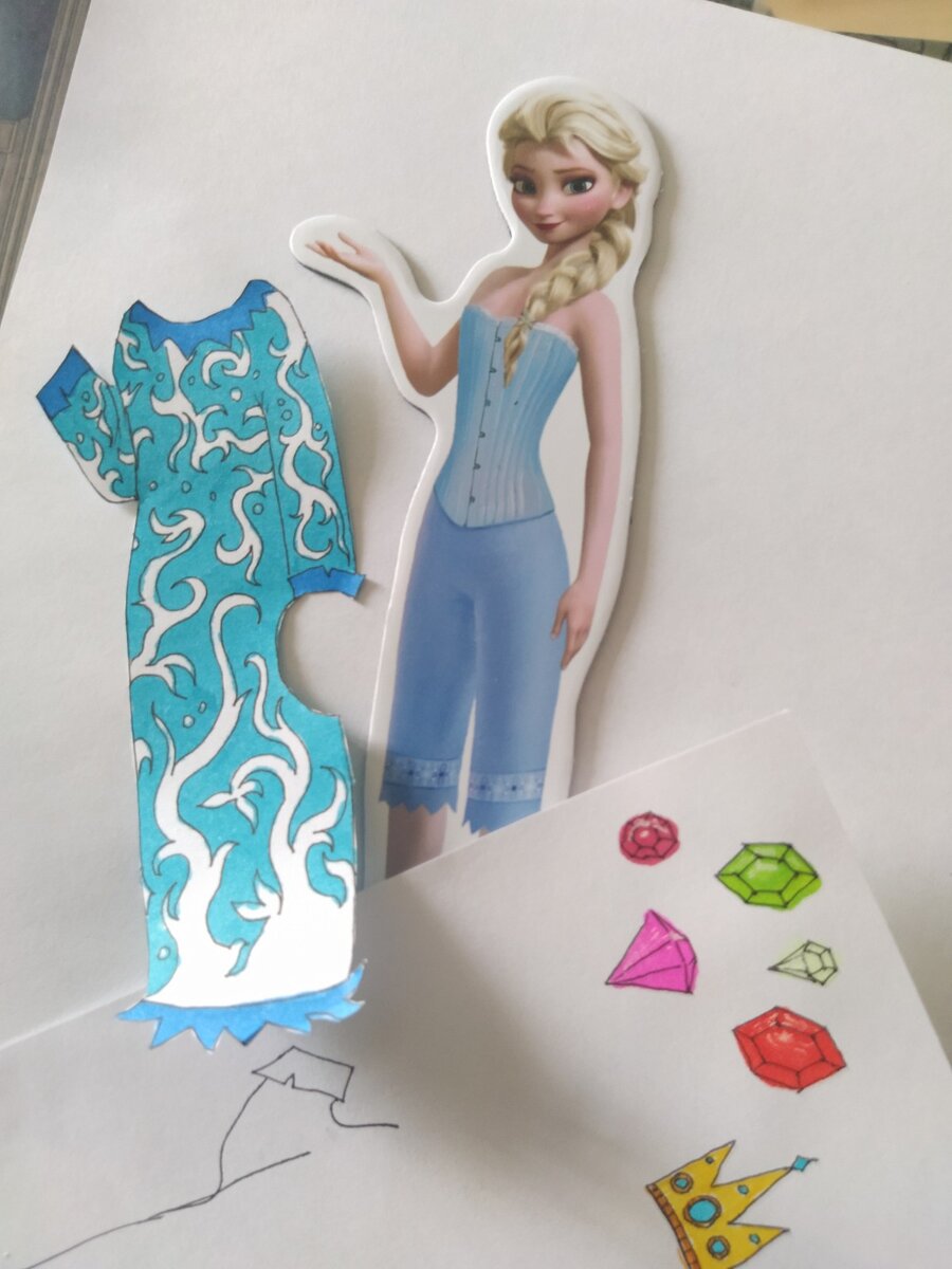 Набор готов к вырезке. На всё про всё - 5 минут