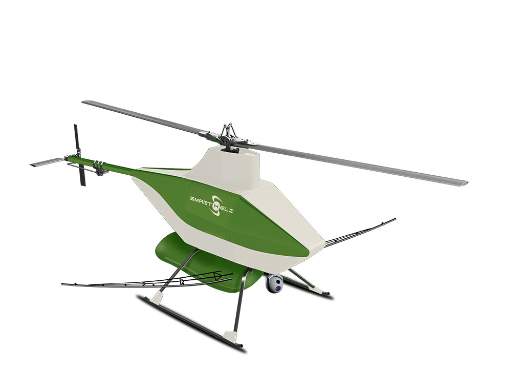 SmartHELI 450A (Agriculture). Максимальная взлётная масса — 450кг