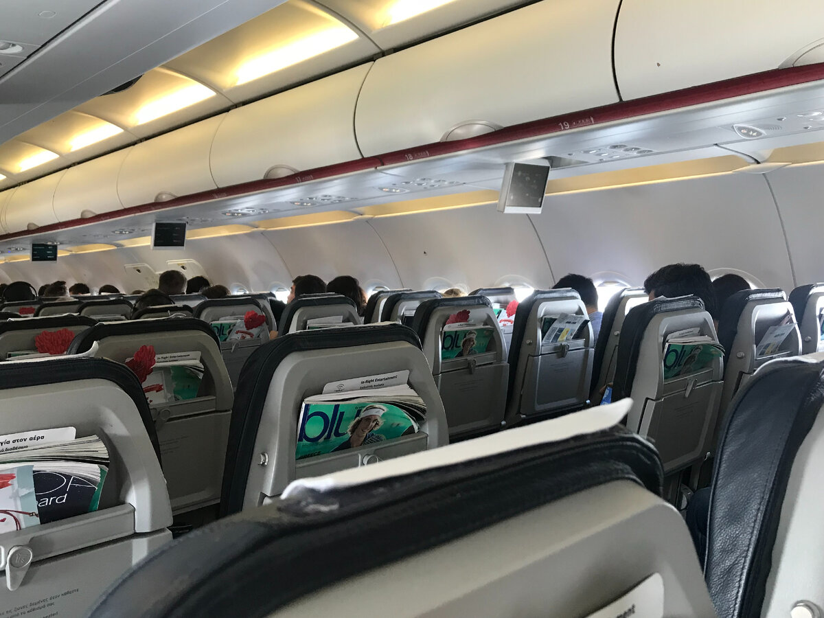 Полет на борту Aegean Airlines