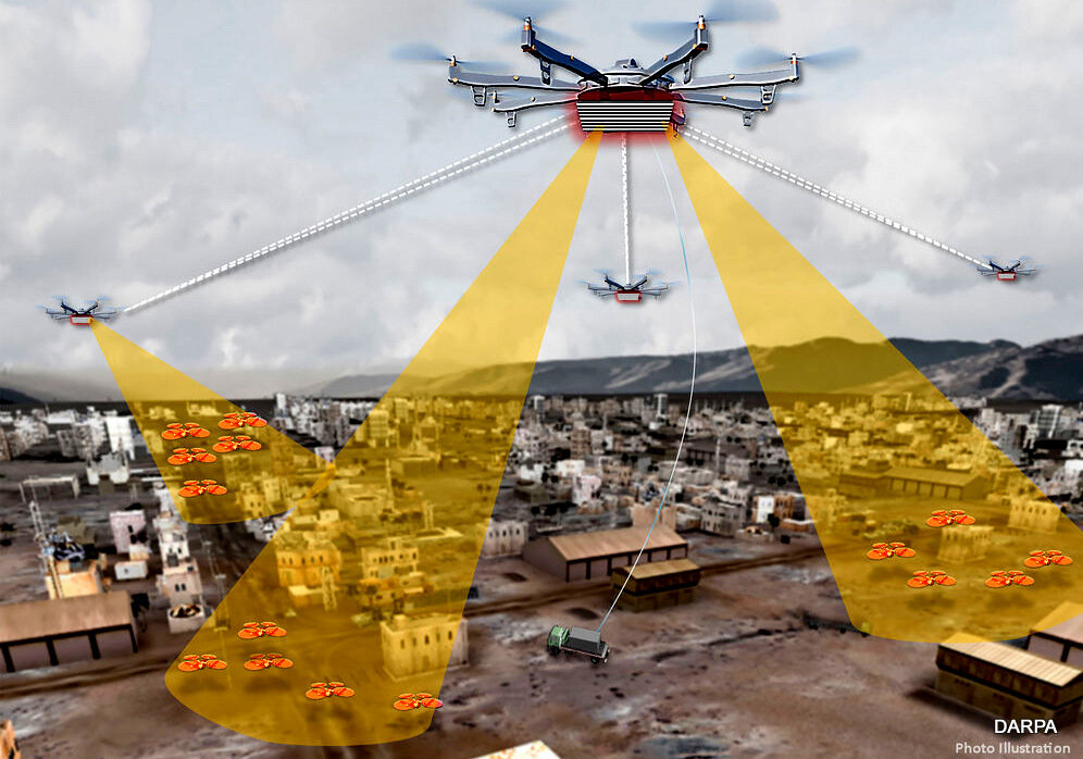 Беспилотник DARPA производства США