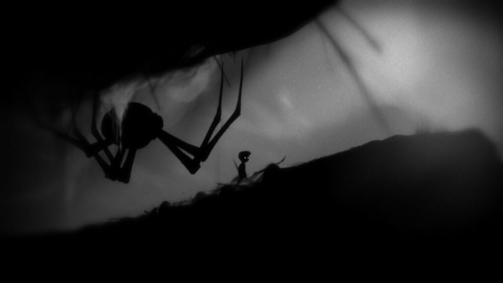 Лимбо игра. Лимбо игра паук. Лимбо 2 боссы. Limbo скрины.