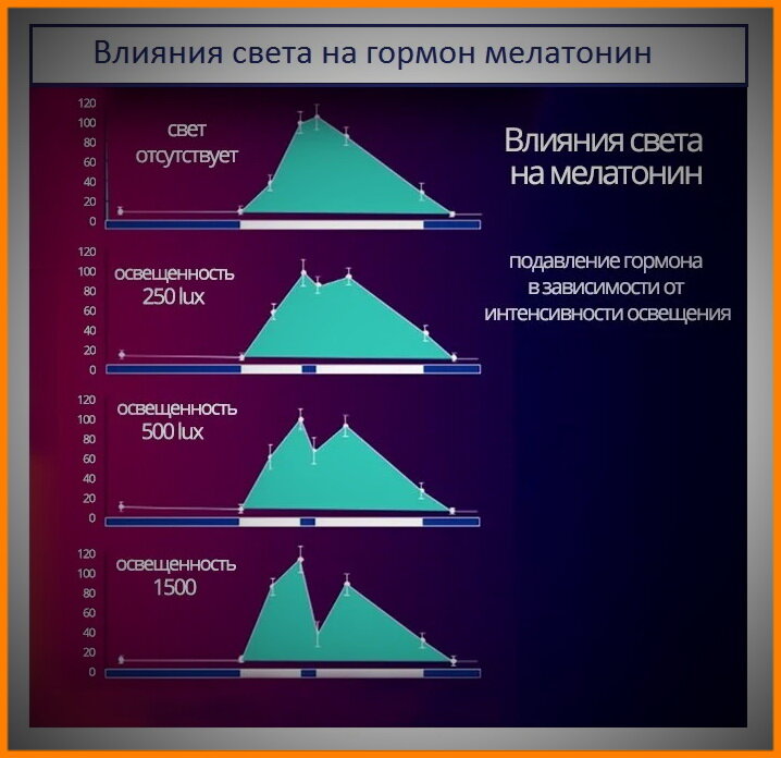 Выработка гормона сна