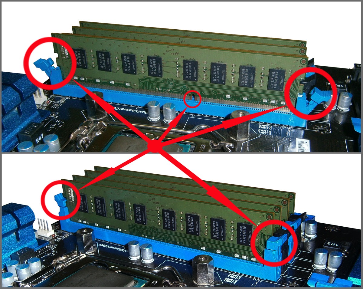 Установка памяти пк. Правильная установка оперативной памяти ddr3. 2 И 4 планки оперативной памяти. Как установить оперативную память в компьютер ddr4. Как установить 3 планки ОЗУ.