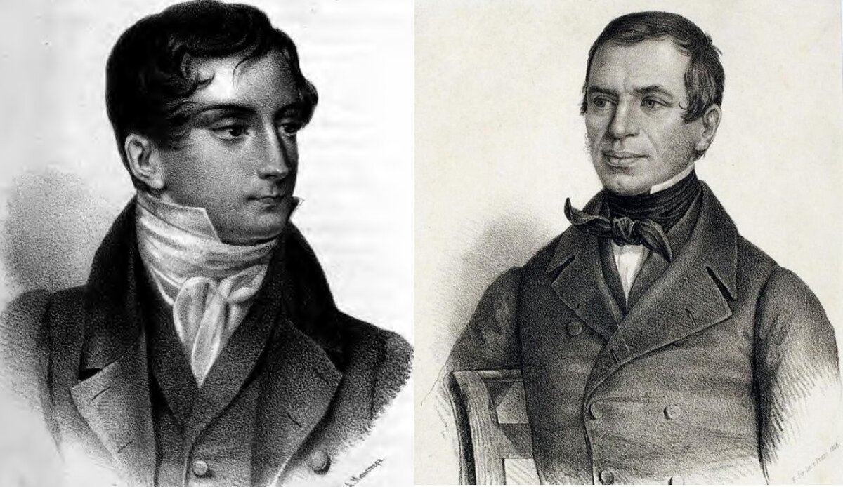 Д.В.Веневитинов и М.П.Погодин