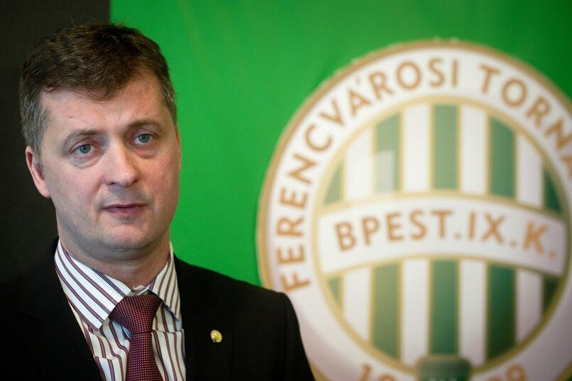 Главный тренер Ференцвароша Габор Курбатов,с которым Черчесову предстоит работать.