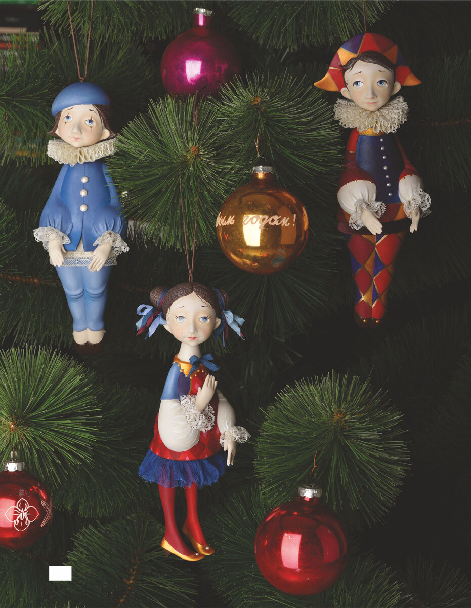 Фарфоровые коллекционные игрушки, 20 см, автор: Тамара Пивнюк, фото: Александр Шкутов
