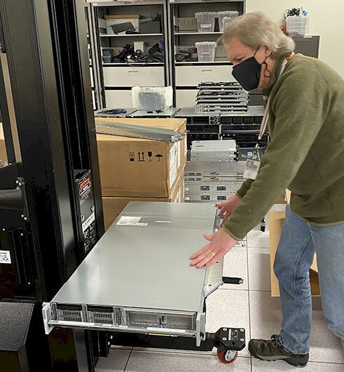Модуль системы тестирования Darwin (Изображения: Los Alamos National Lab via The Next Platform)