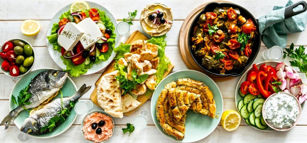 Вкуснейшие блюда греческой кухни.