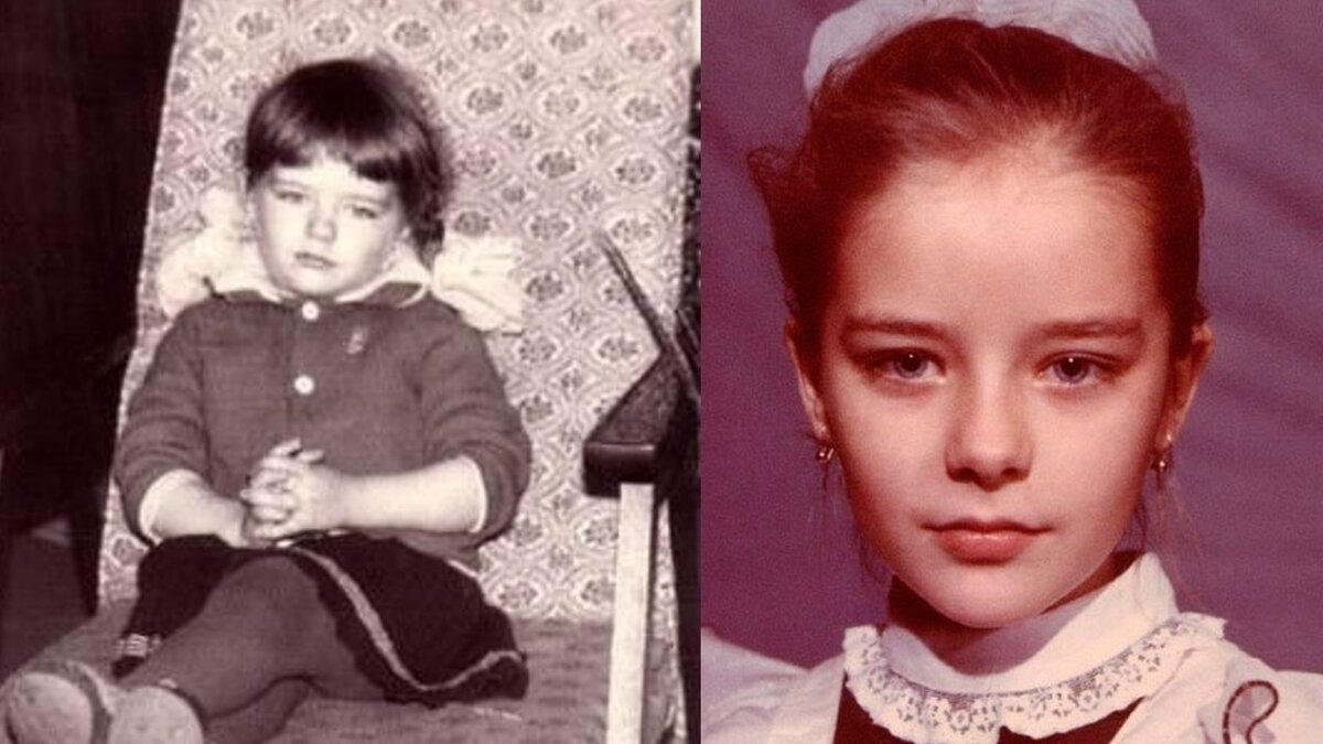 Марина Александрова в детстве
