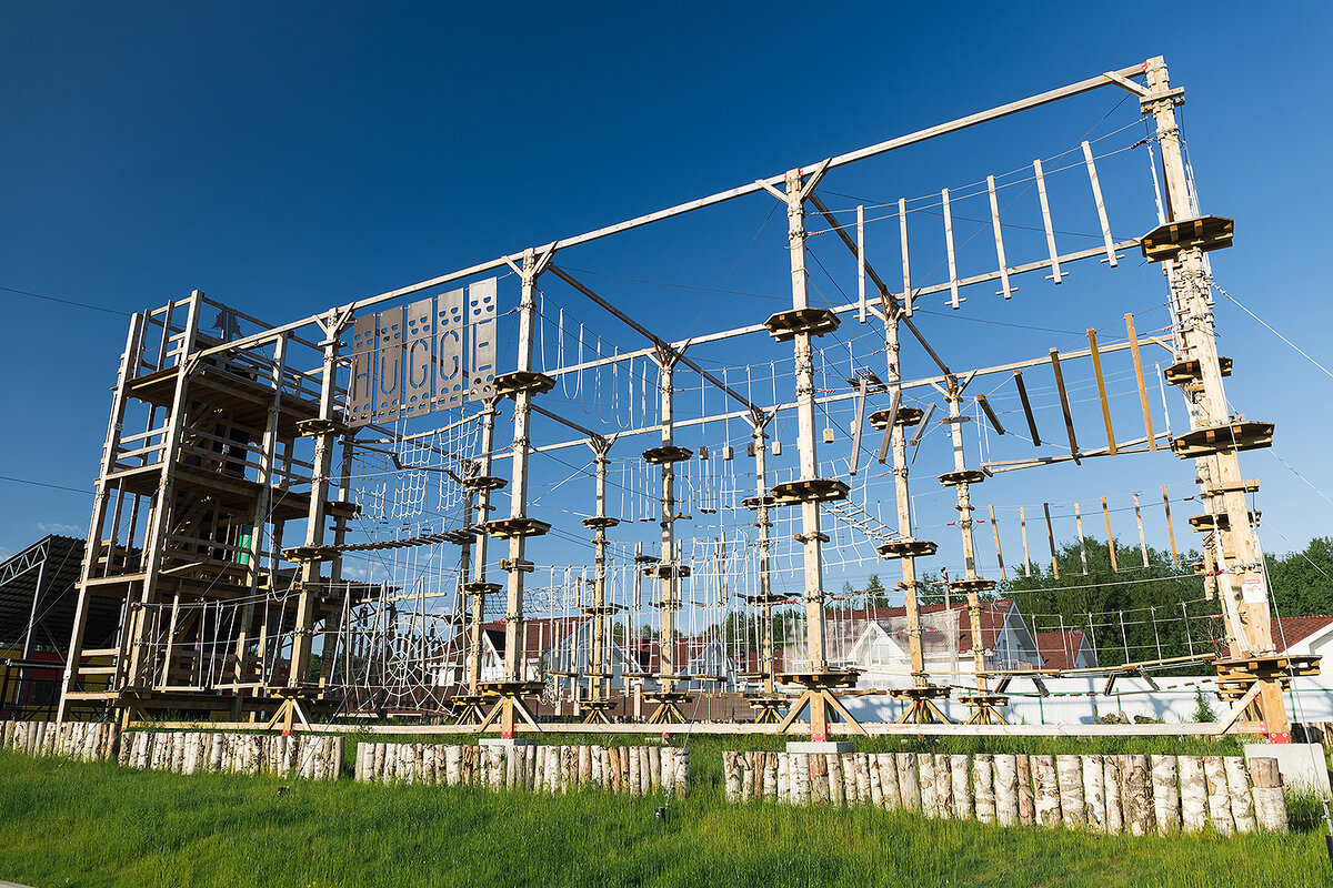 Скальдом и верёвочный парк