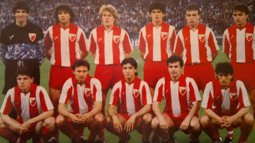 Состав Црвены Звезды в 1991 году