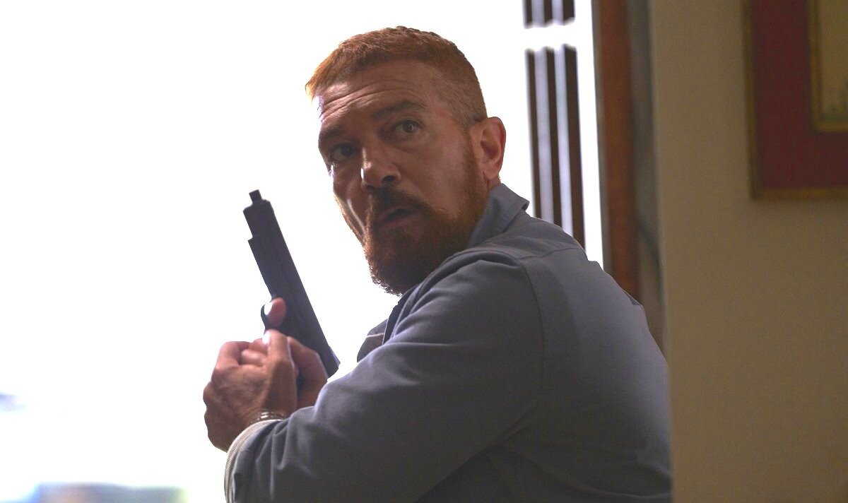 Тот уникальный  случай, когда цвет волос и бороды у Антонио Бандераса совпадают с цветом шерсти его культового персонажа из "Шрека 2". 