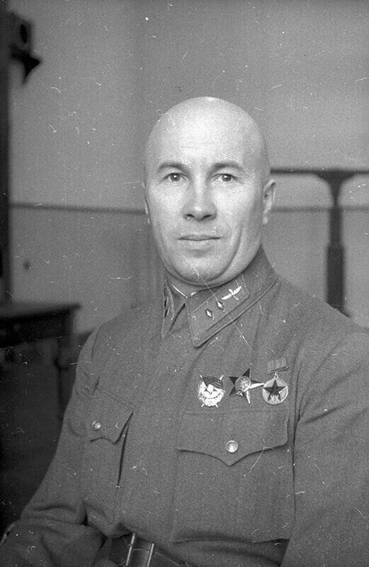 Комдив Жигарев П. Ф. (1900 - 1963). Фото из открытых источников.