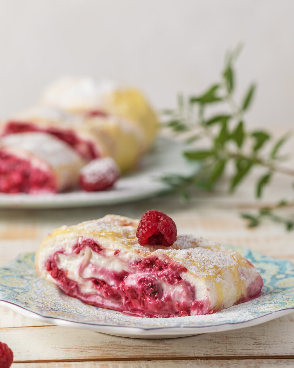 Канелли десерт с творожной начинкой