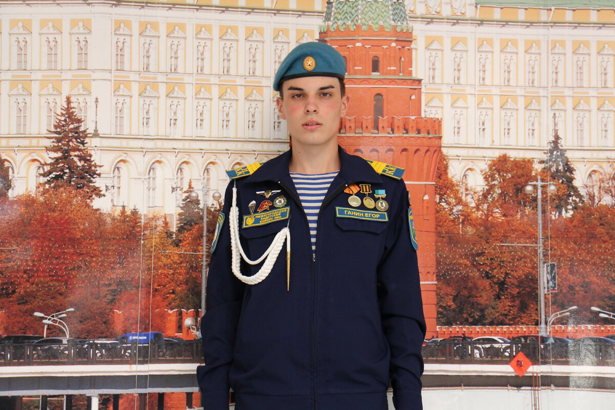 Егор Ганин – медалист Нижегородского кадетского корпуса.