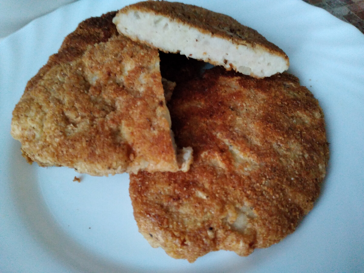 Шницели из свинины