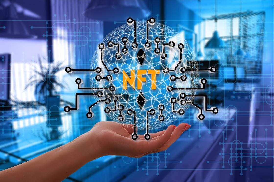    Схема, изображающая децентрализованность NFT:pixabay.com