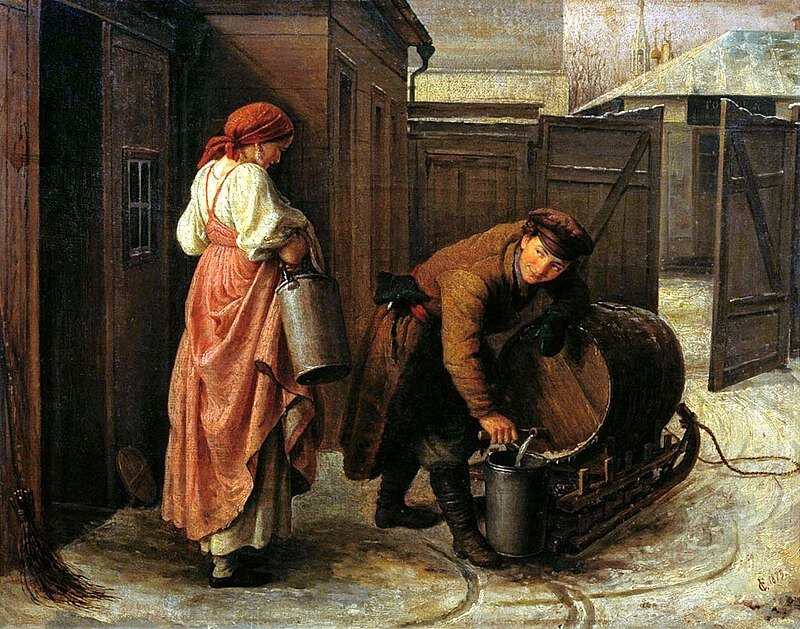 "Водовоз" (1873)  Сумской областной художественный музей имени Н. Х. Онацкого