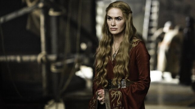    Лина Хиди в роли Серсеи Ланнистер Цитата из т/с «Игра престолов». реж Дэвид Наттер, Алан Тейлор. 2011. США, Великобритания