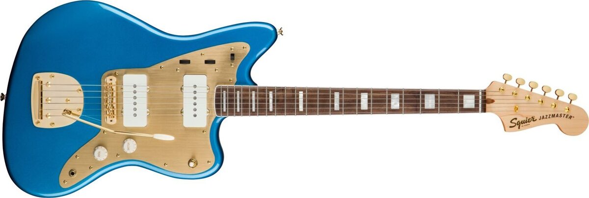 Squier Jazzmaster 40th Anniversary Gold Edition