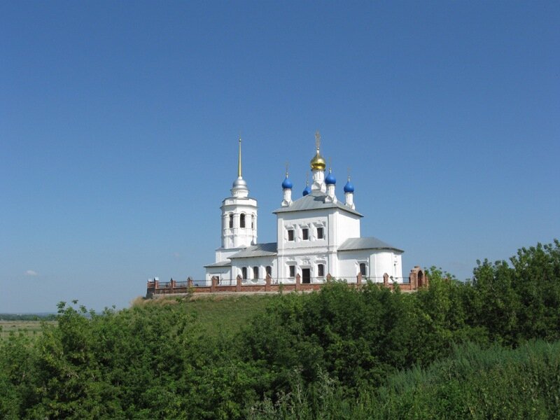 Епифань. Церковь Успения Пресвятой Богородицы бывшего Епифанского монастыря.