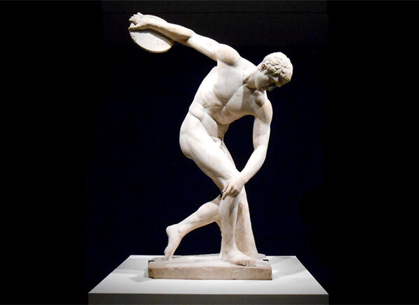 Статуя античности «Дискобол»