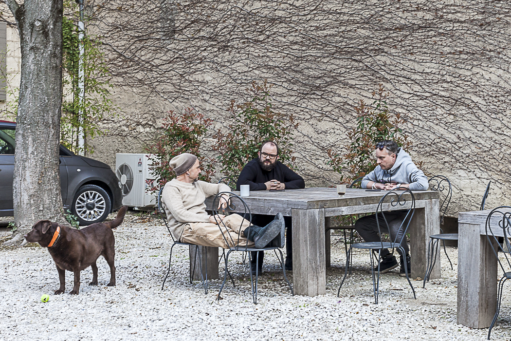 внутренний дворик La Fabrique 