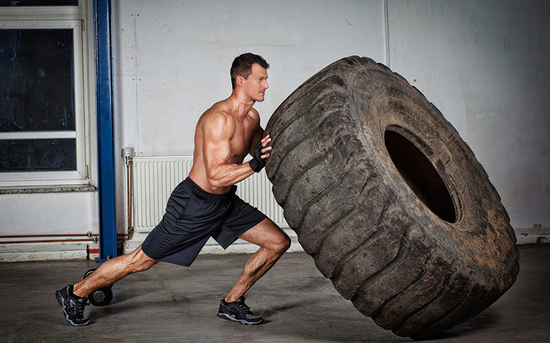 Кантование покрышки | muscleandstrength.com