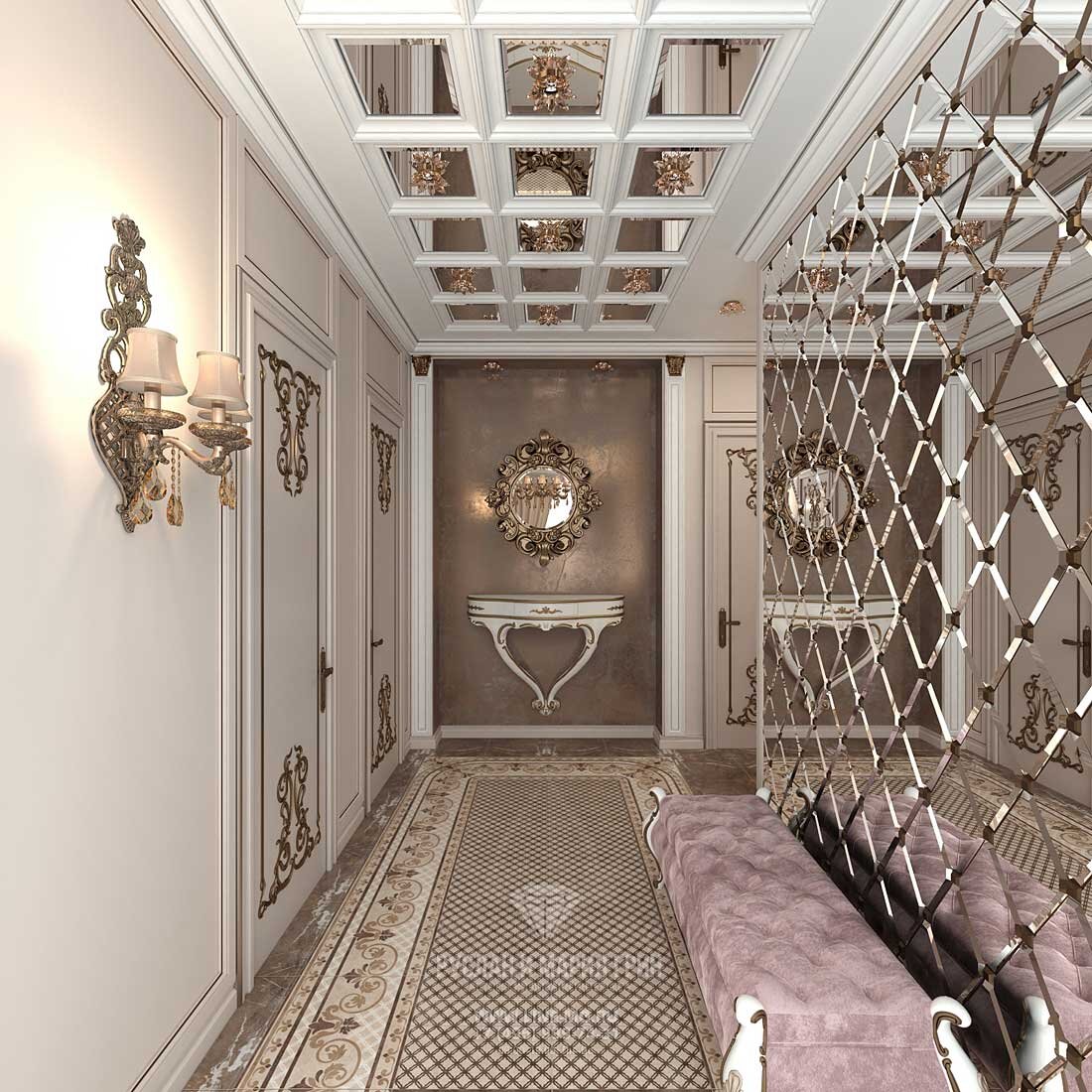 Дизайн прихожей в частном доме: фото примеры оформления коридора