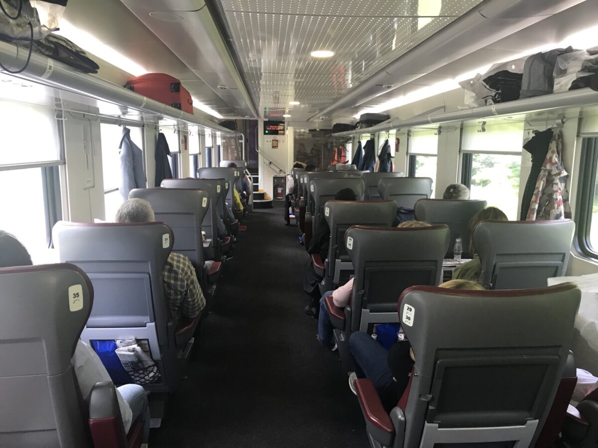 сидячие места в поезде тольятти москва ржд