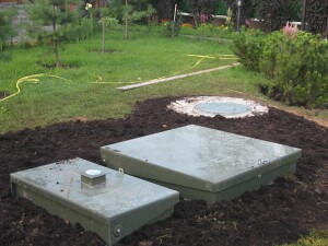 Результат Монтажа в плывун