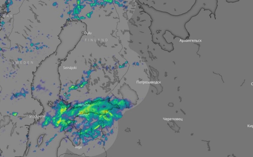На Карелию надвигается шторм