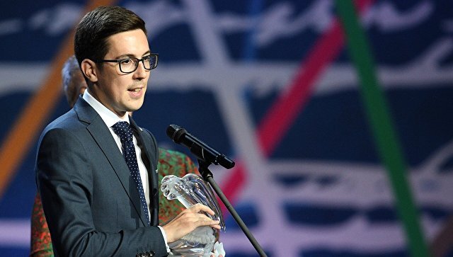  Илья Демаков на вручении награды «Учитель года». РИА Новости / Владимир Астапкович 