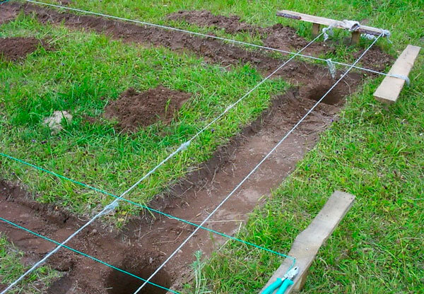 Площадка для теплицы