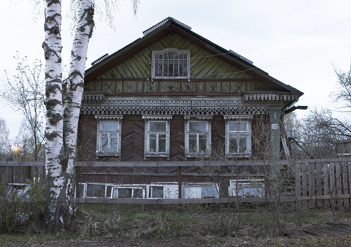 Дом Елены Михайловны Сасаровой, перевезенный из Мологи.