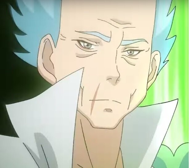                                                                                                                                                        Рик в анимэ-образе