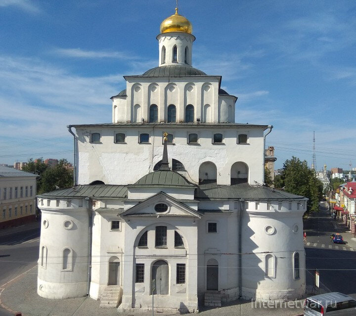 Золотые ворота. Вид с Козлова вала