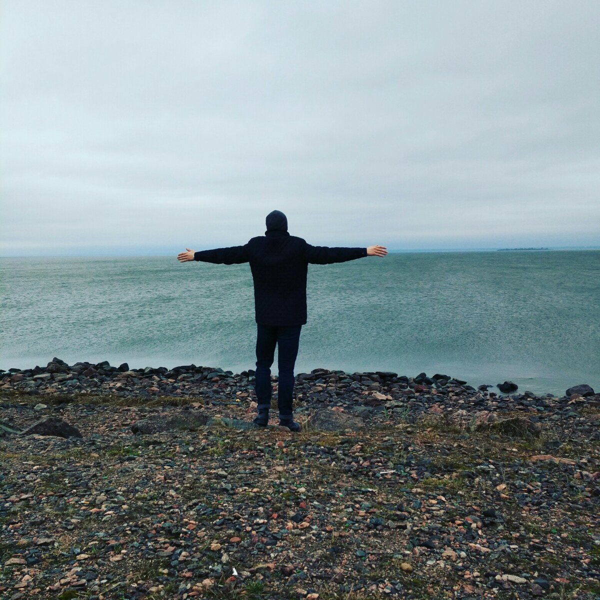 это я представил себя статуей из столицы Бразилии