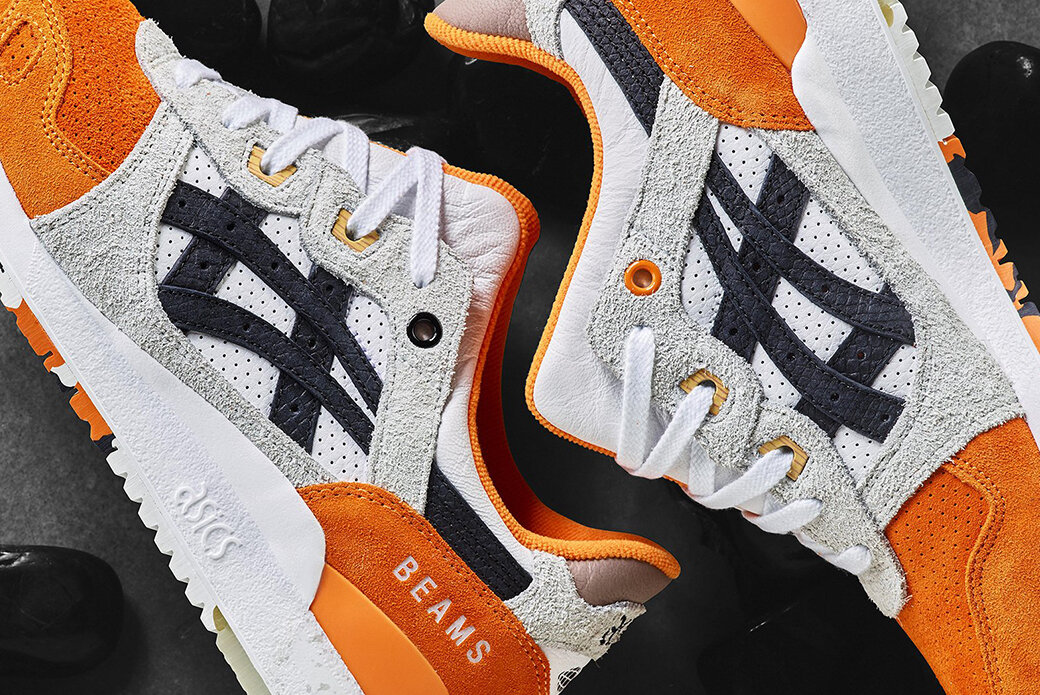 Afew asics store orange koi