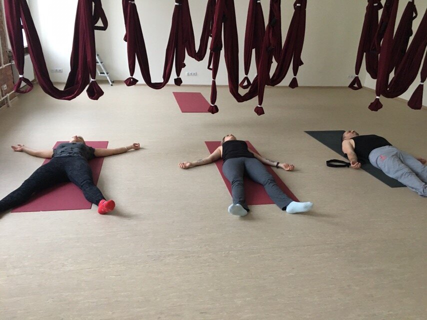 Aeroyoga Savasana