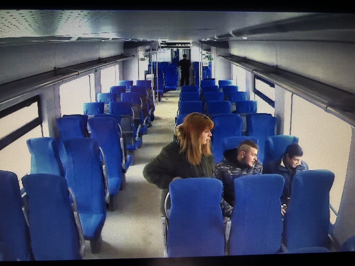 Скриншот с камеры видеонаблюдения. Источник: Вконтакте / Ленинградское направление