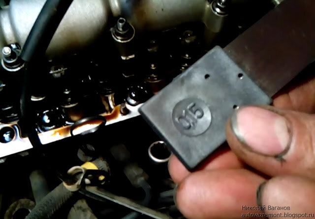Регулировка теплового зазора клапанов щупом ВАЗ-2107 | Блог ...
