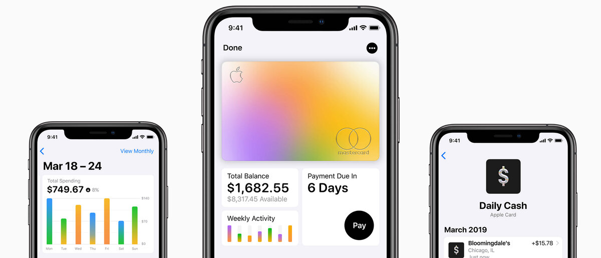 Выход карты приурочен к запуску приложения Apple Card.