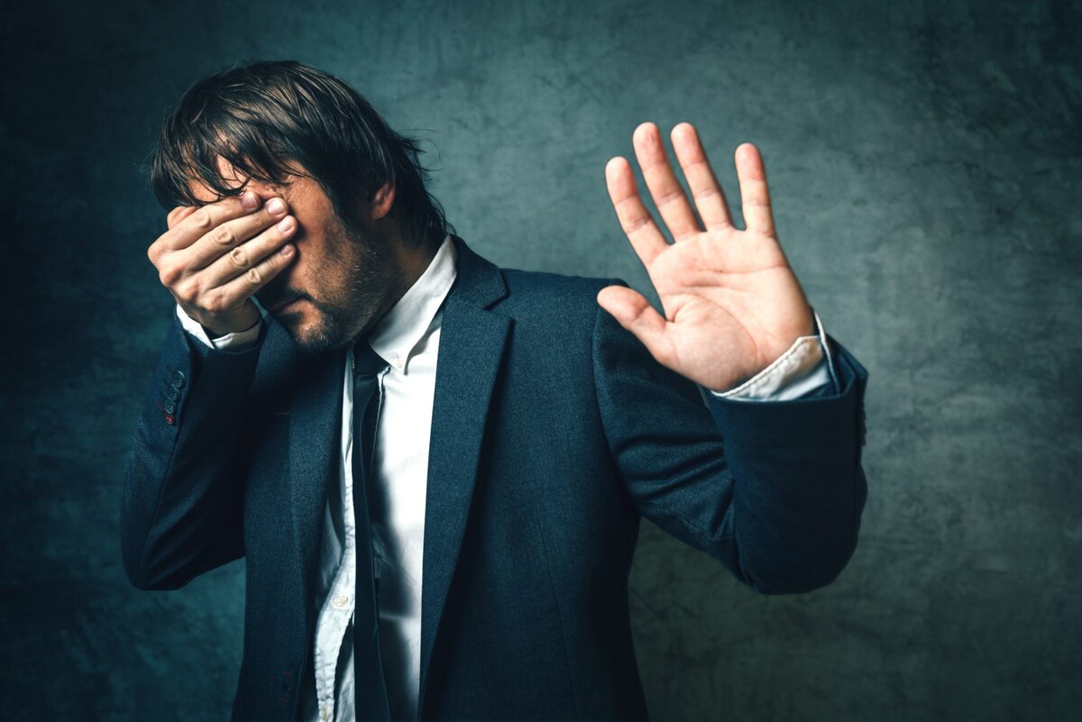 Первая стадия - Отрицание. Картинка с сервиса Яндекс Картинки.