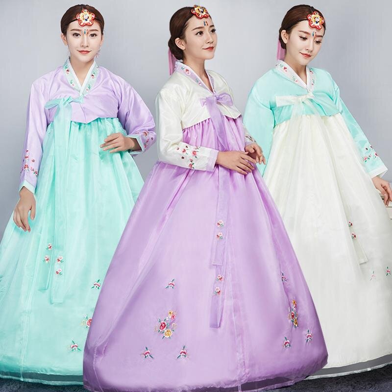 Корейский национальный костюм рисунок