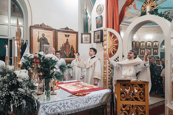 Храм Спаса Нерукотворного Образа во Всеволожске.